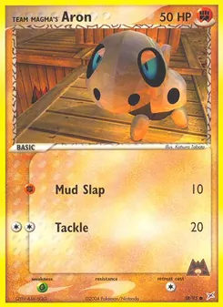 Team Magma's Aron - Team Magma vs Team Aqua