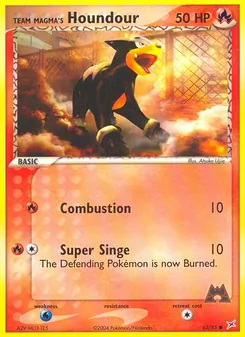 Team Magma's Houndour - Team Magma vs Team Aqua