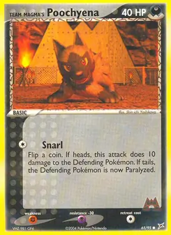 Team Magma's Poochyena - Team Magma vs Team Aqua