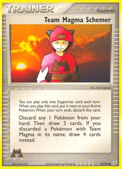 Team Magma Schemer - Team Magma vs Team Aqua