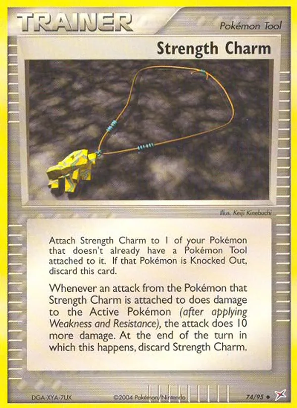 Strength Charm - Team Magma vs Team Aqua Pokemon Card