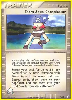 Team Aqua Conspirator - Team Magma vs Team Aqua