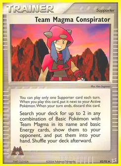 Team Magma Conspirator - Team Magma vs Team Aqua