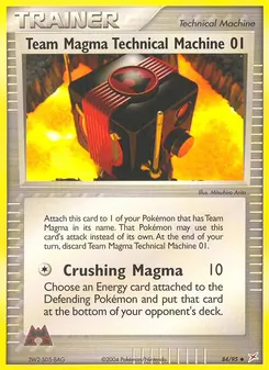 Team Magma's Technical Machine 01 - Team Magma vs Team Aqua