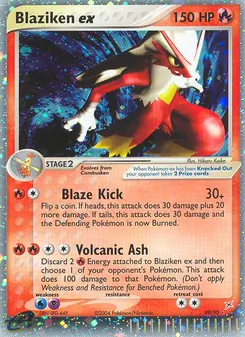 Blaziken ex - Team Magma vs Team Aqua