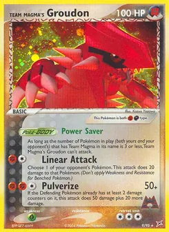 Team Magma's Groudon - Team Magma vs Team Aqua