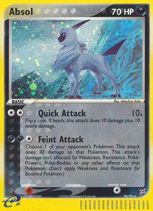 Absol - Team Magma vs Team Aqua Pokemon Card