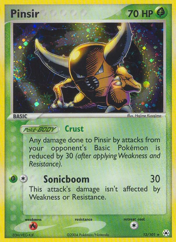 Pinsir - Hidden Legends Pokemon Card