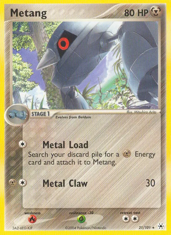 Metang - Hidden Legends Pokemon Card
