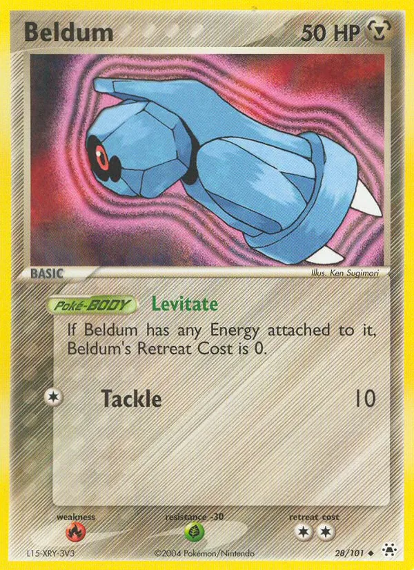 Beldum - Hidden Legends Pokemon Card