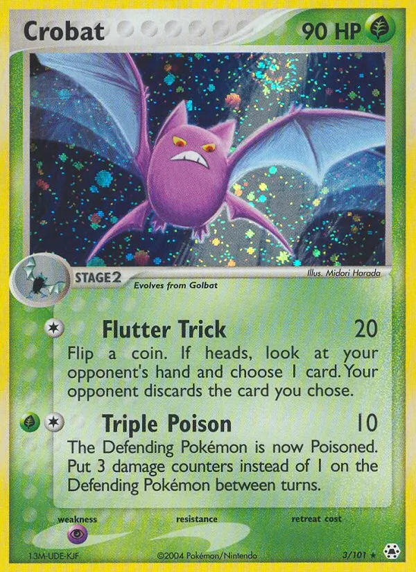 Crobat - Hidden Legends Pokemon Card