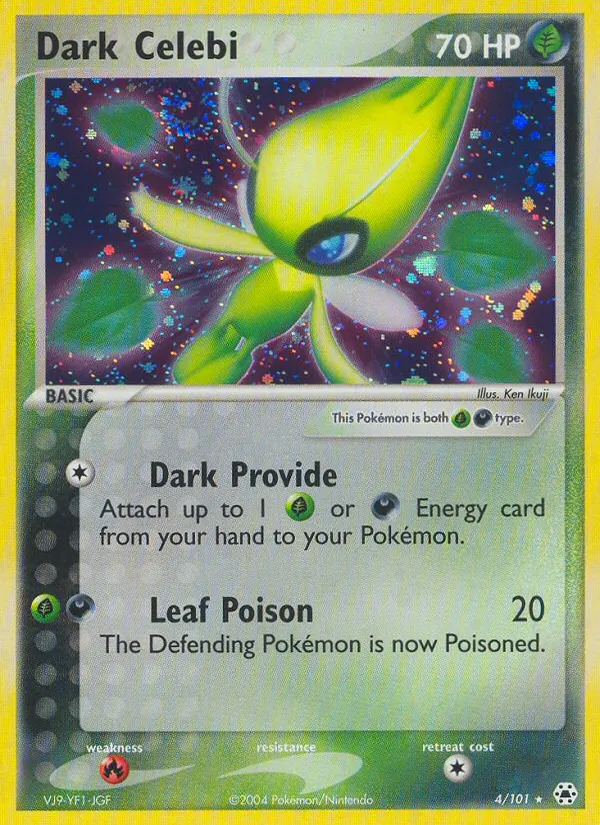Dark Celebi - Hidden Legends Pokemon Card