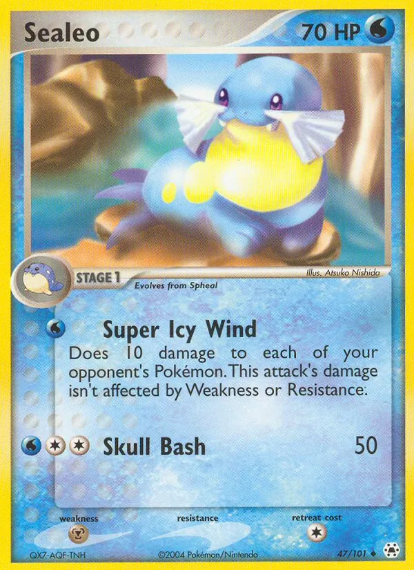Sealeo - Hidden Legends Pokemon Card