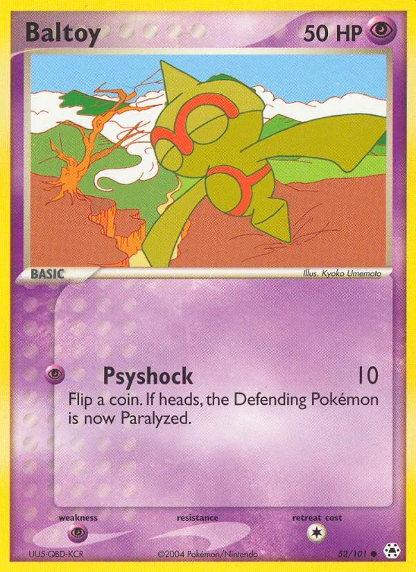 Baltoy - Hidden Legends Pokemon Card