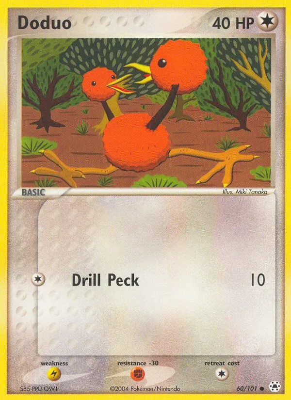 Doduo - Hidden Legends Pokemon Card