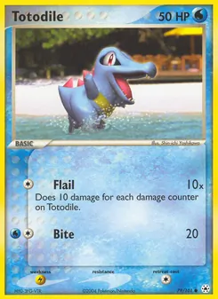 Totodile - Hidden Legends