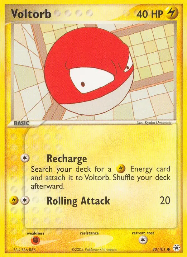 Voltorb - Hidden Legends Pokemon Card