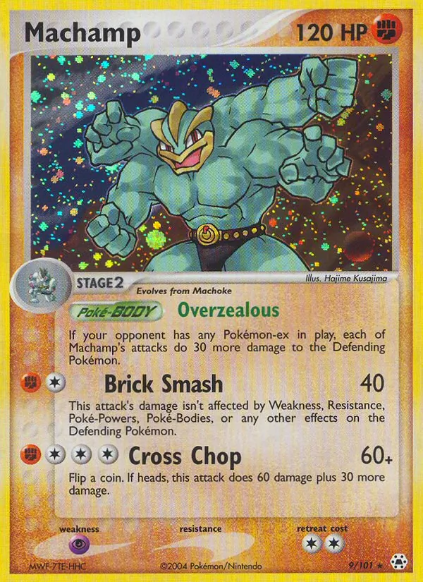 Machamp - Hidden Legends Pokemon Card