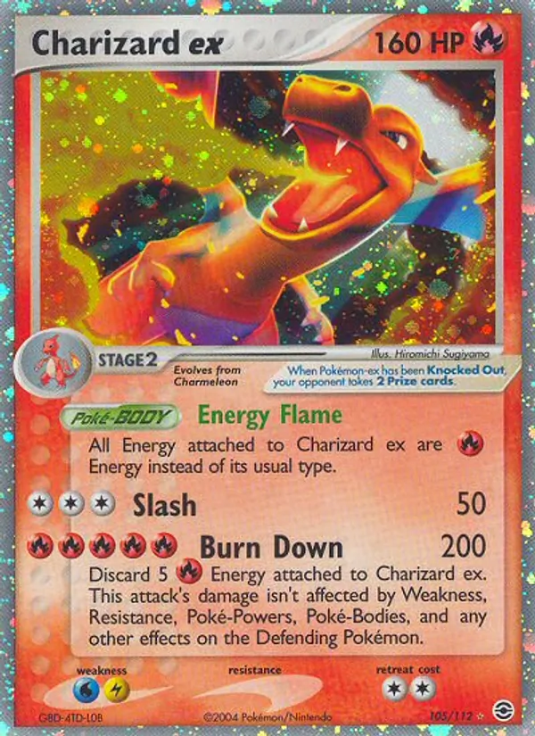 Charizard ex - FireRed & LeafGreen Pokemon Card