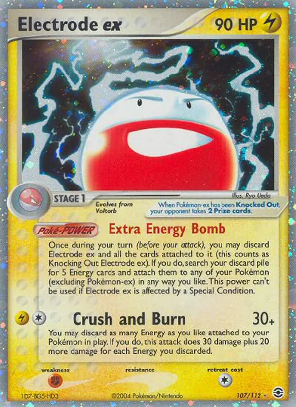 Electrode ex - FireRed & LeafGreen Pokemon Card