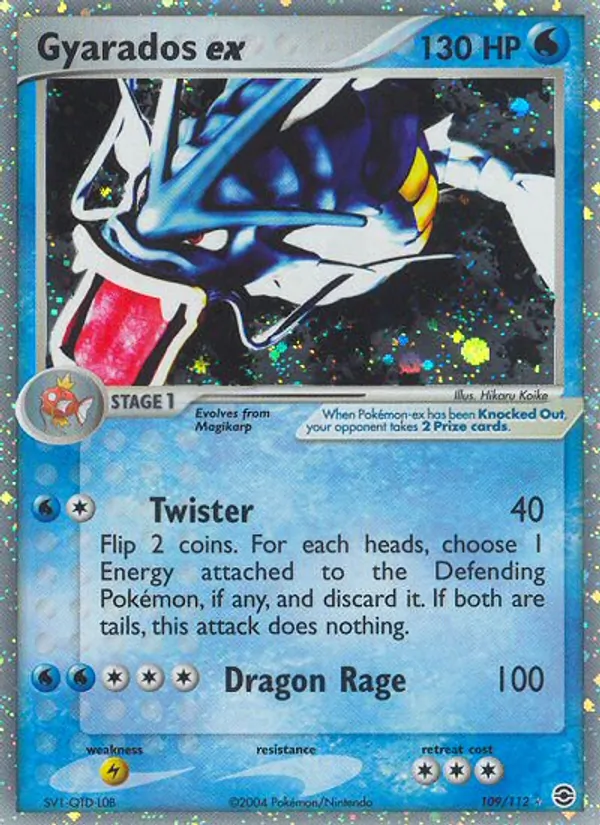 Gyarados ex - FireRed & LeafGreen Pokemon Card