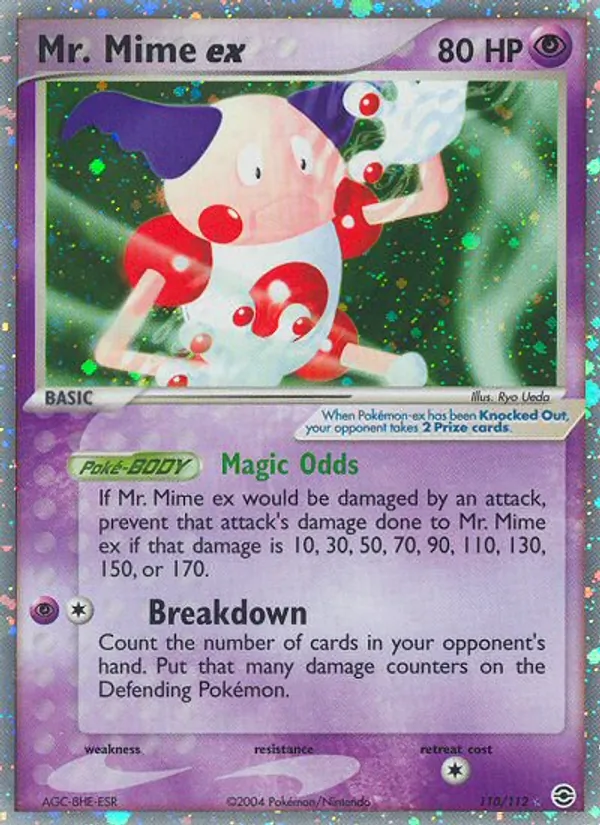 Mr. Mime ex - FireRed & LeafGreen Pokemon Card