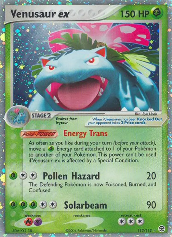 Venusaur ex - FireRed & LeafGreen Pokemon Card