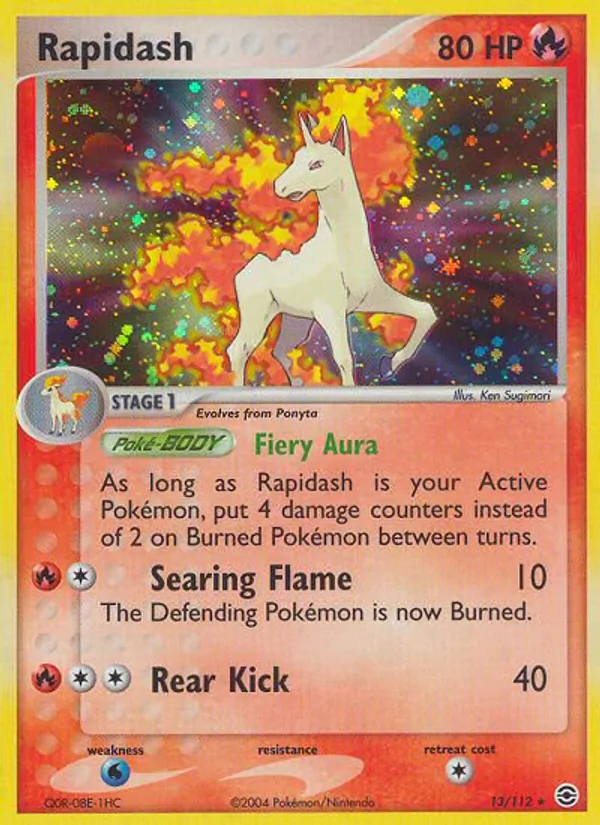 Rapidash - FireRed & LeafGreen Pokemon Card