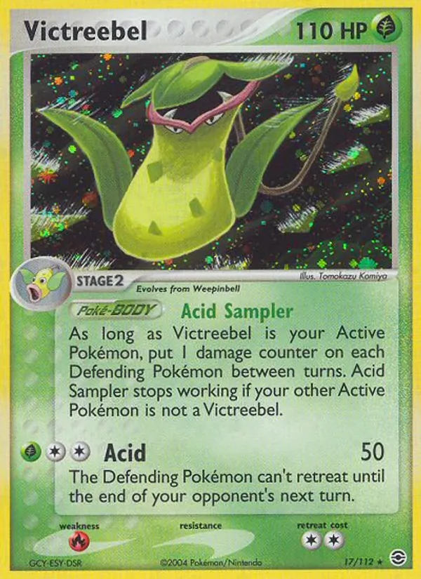 Victreebel - FireRed & LeafGreen Pokemon Card