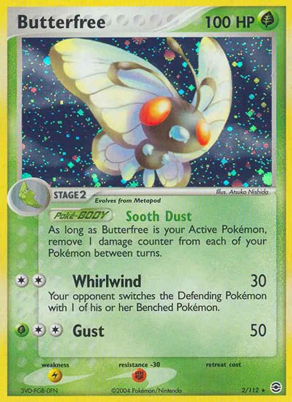 Butterfree - FireRed & LeafGreen Pokemon Card