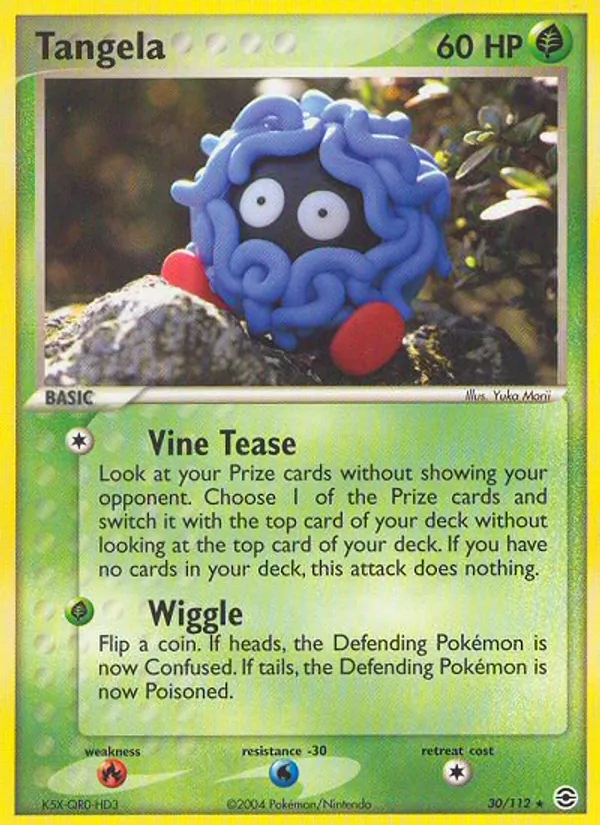 Tangela - FireRed & LeafGreen Pokemon Card