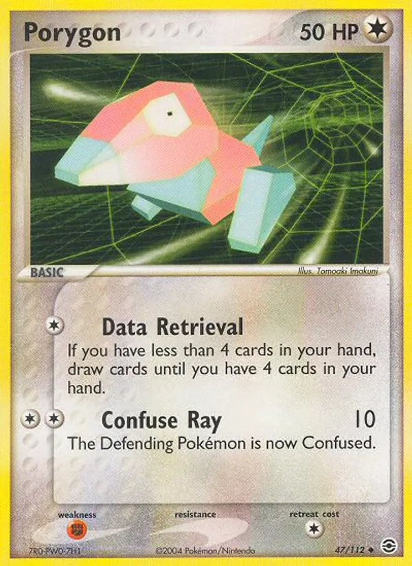Porygon - FireRed & LeafGreen Pokemon Card