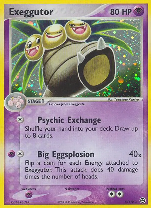 Exeggutor - FireRed & LeafGreen Pokemon Card