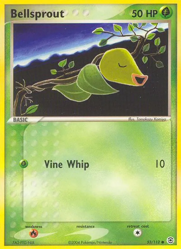 Bellsprout - FireRed & LeafGreen Pokemon Card