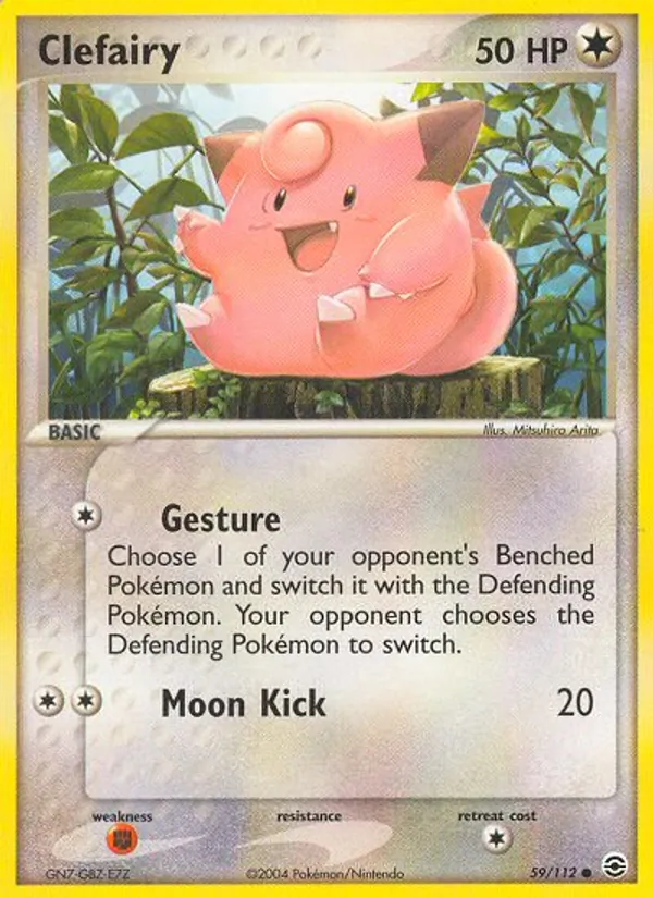 Clefairy - FireRed & LeafGreen Pokemon Card