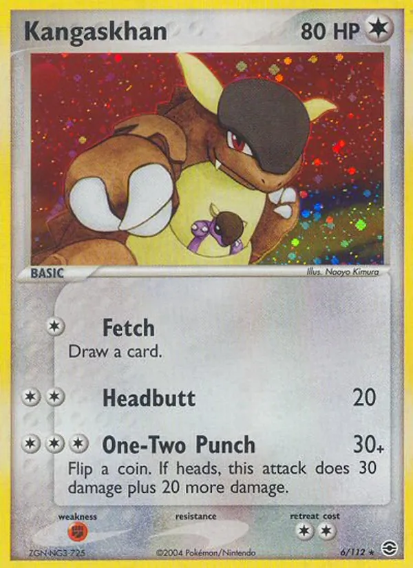 Kangaskhan - FireRed & LeafGreen Pokemon Card
