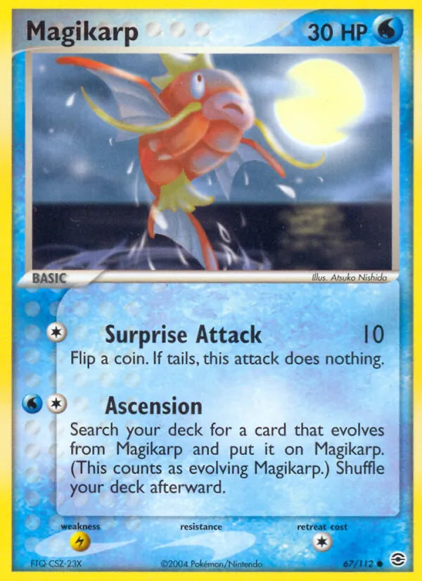 Magikarp - FireRed & LeafGreen Pokemon Card