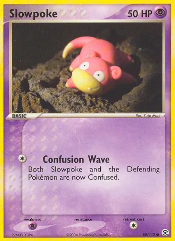 Slowpoke - FireRed & LeafGreen Pokemon Card