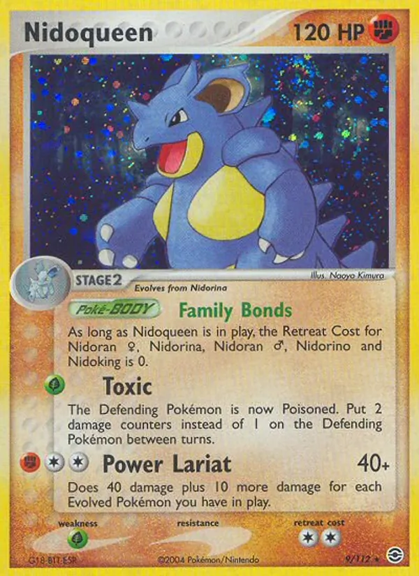 Nidoqueen - FireRed & LeafGreen Pokemon Card