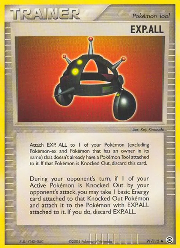 EXP. ALL - FireRed & LeafGreen Pokemon Card