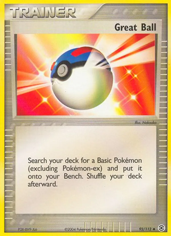 Great Ball - FireRed & LeafGreen Pokemon Card