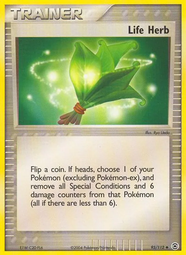 Life Herb - FireRed & LeafGreen Pokemon Card