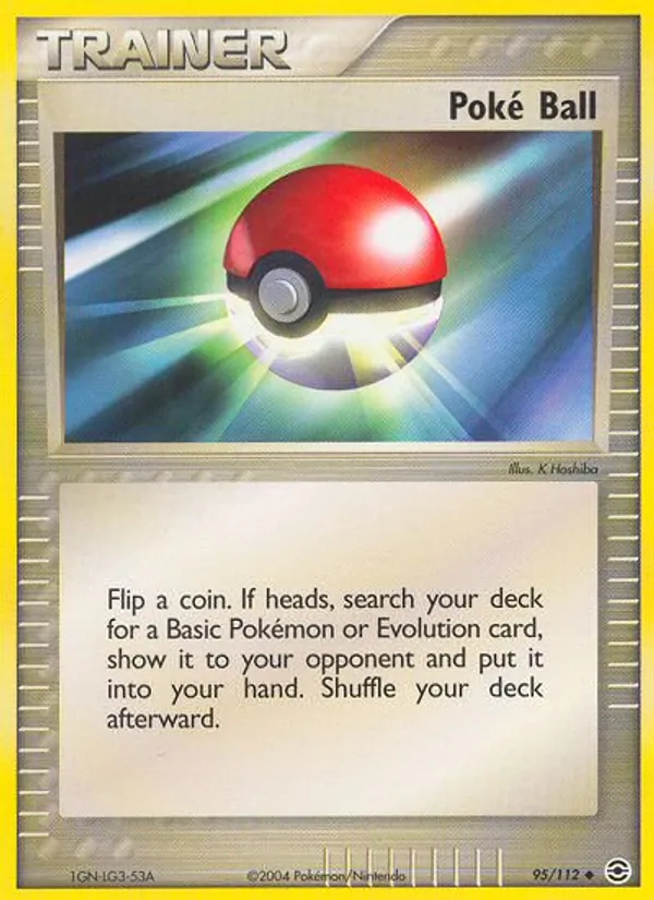 Poké Ball - FireRed & LeafGreen Pokemon Card
