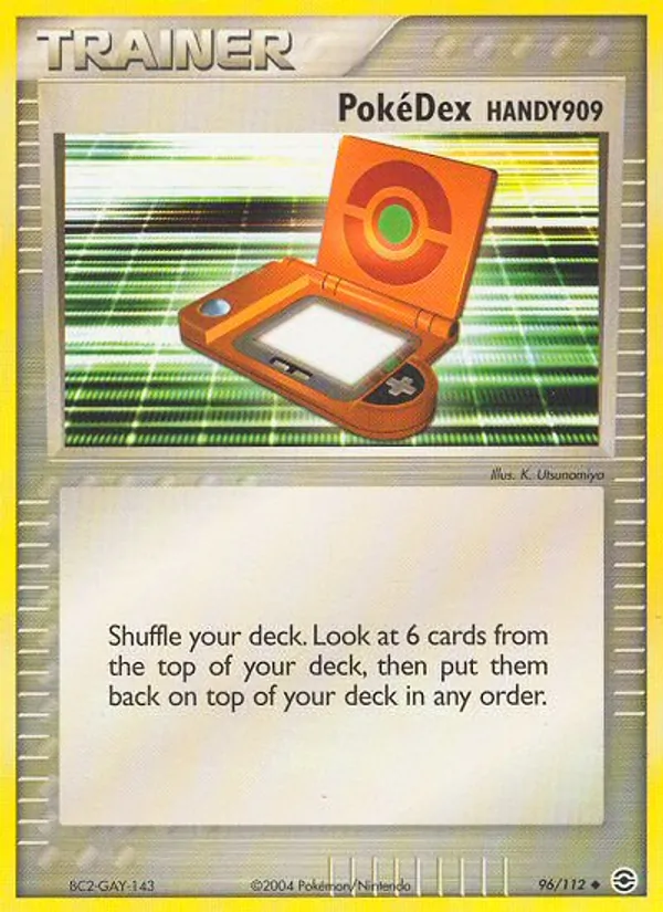 PokéDex (HANDY909) - FireRed & LeafGreen Pokemon Card