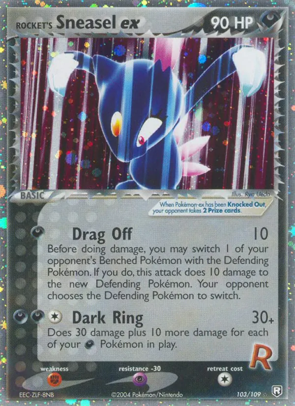 Rocket's Sneasel ex - Team Rocket Returns Pokemon Card