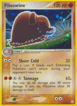 Piloswine - Team Rocket Returns