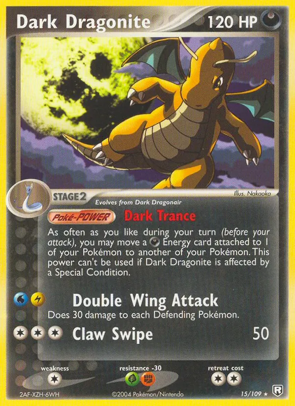 Dark Dragonite - Team Rocket Returns Pokemon Card