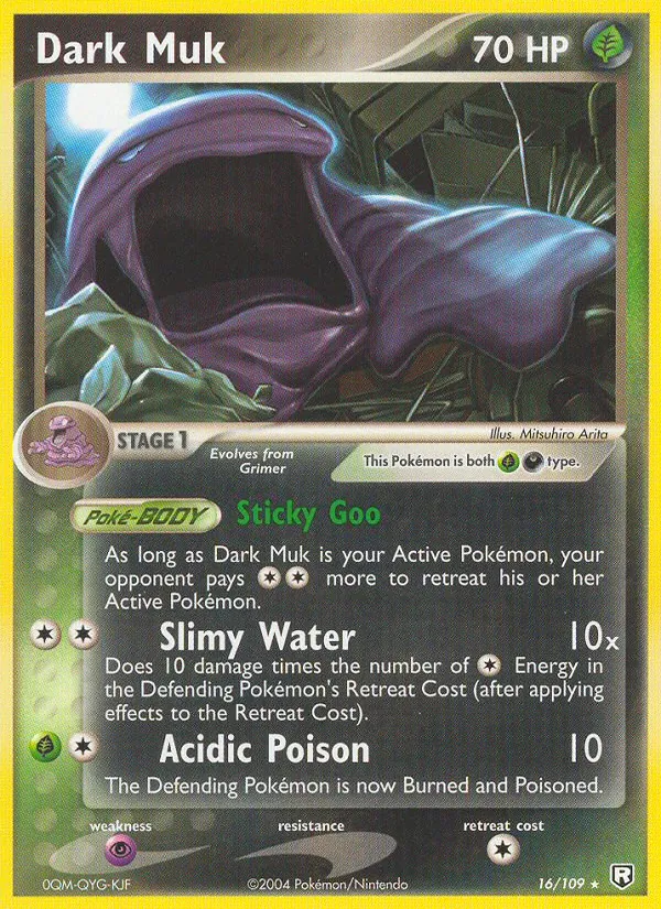 Dark Muk - Team Rocket Returns Pokemon Card