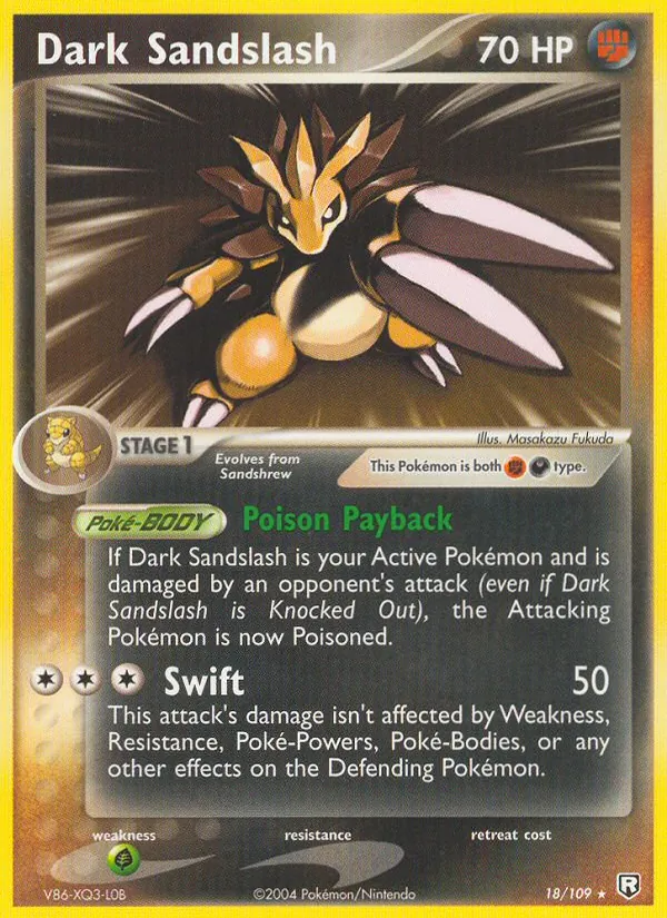 Dark Sandslash - Team Rocket Returns Pokemon Card