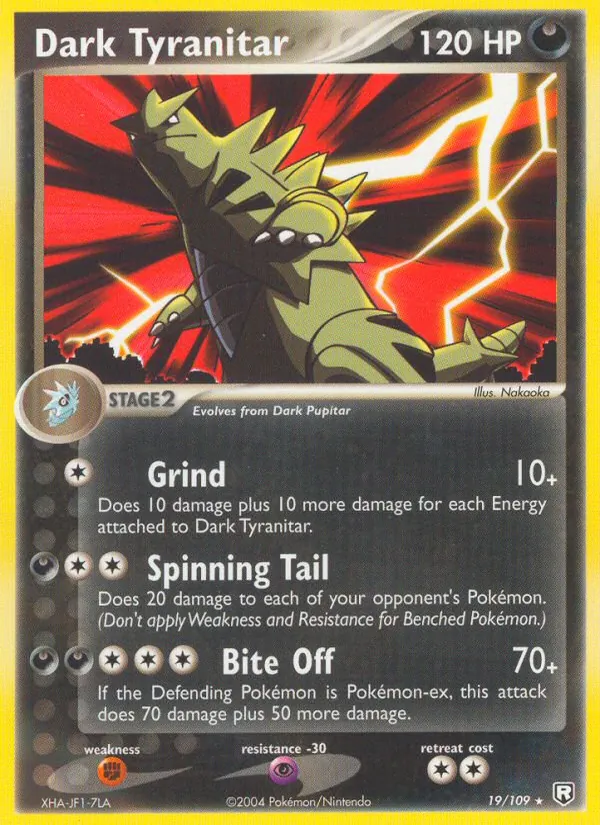 Dark Tyranitar - Team Rocket Returns Pokemon Card